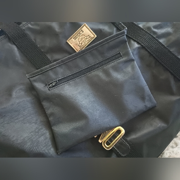 🖤 Vintage Moschino Large Logo Weekend Bag - Picture 11 of 14